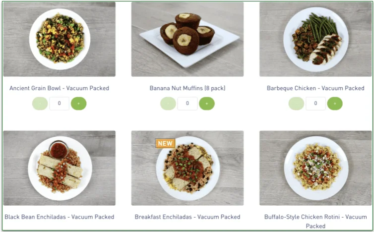 Eat Fit Go’s menu offers good variety