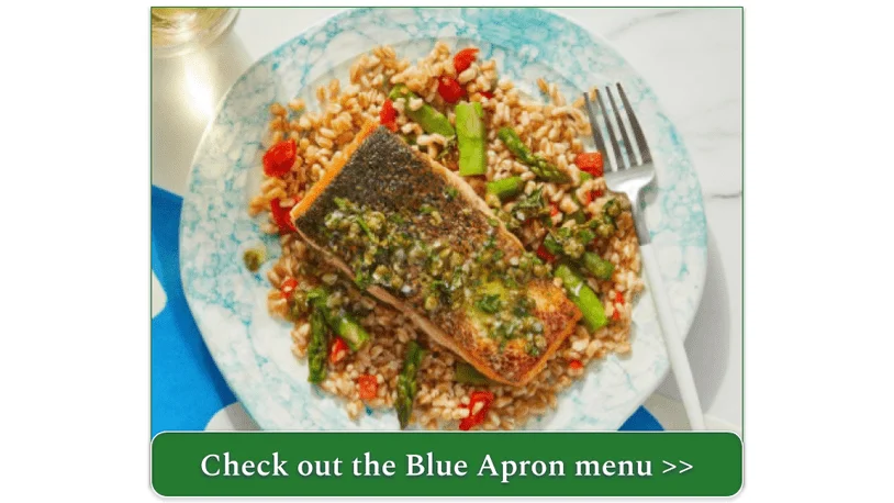Blue Apron's Crispy Skin Salmon