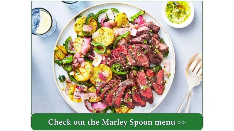 Marley Spoon's Steak and Herb Salsa