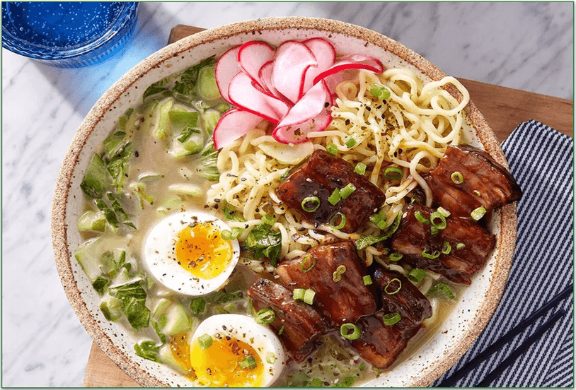 Blue Apron's Hoisin Pork Belly & Miso Ramen