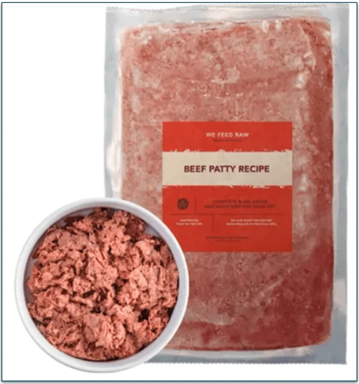 We Feed Raw's Beef Patty Recipe