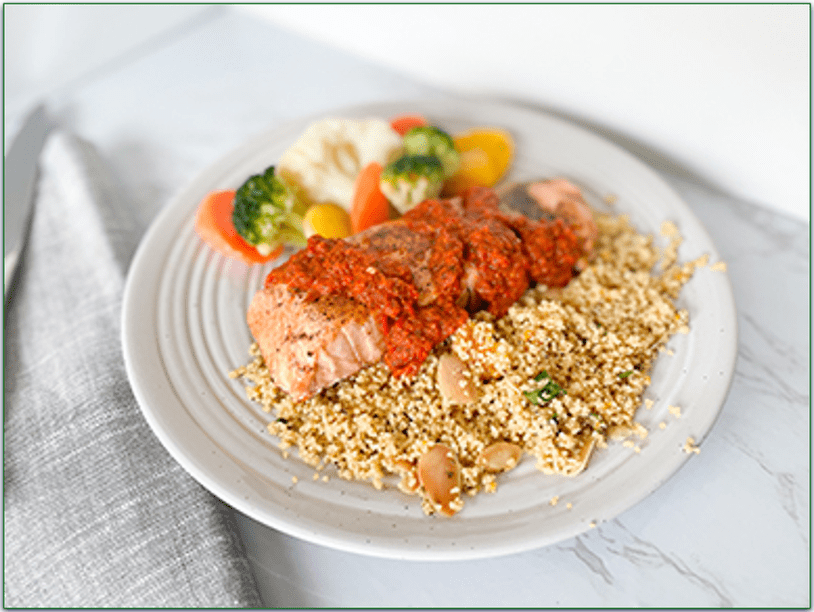Diet-to-Go's Harissa Salmon