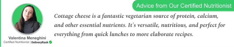 Nutritionist quote about cottage cheese 