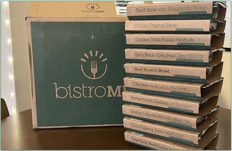 BistroMD meals are easy to store