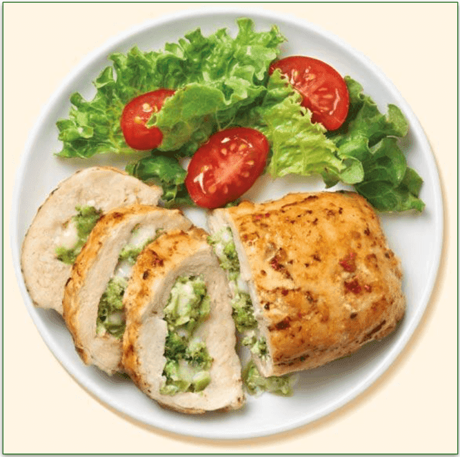 Broccoli and Chicken Stuffed Chicken Breast