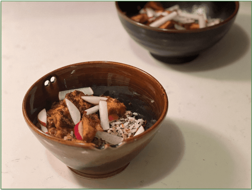 Purple Carrot’s Almond Butter Tofu Bowl