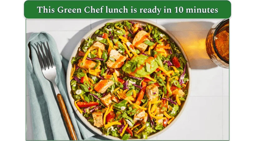 Green Chef's Creamy Cilantro Chicken Salad