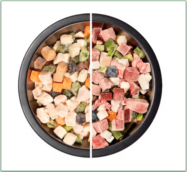 Maev offers flash-frozen raw foods