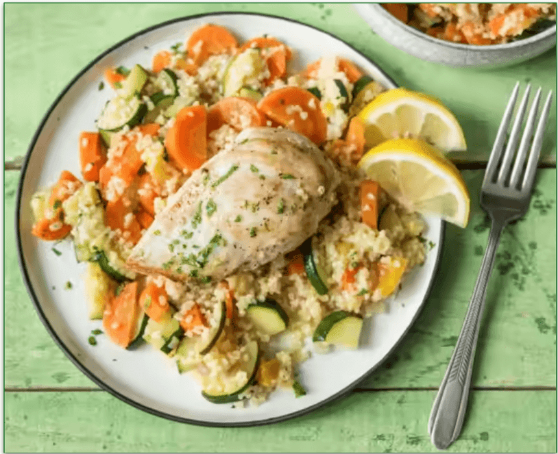 HelloFresh's Mediterranean Skillet Chicken