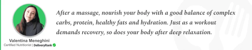 Quote from our on-staff nutritionist