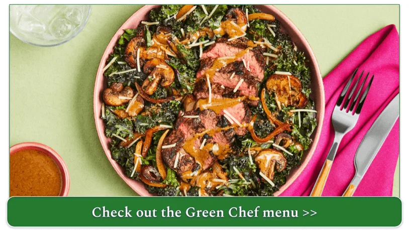 Green Chef's Ranch Steak & Kale Salad