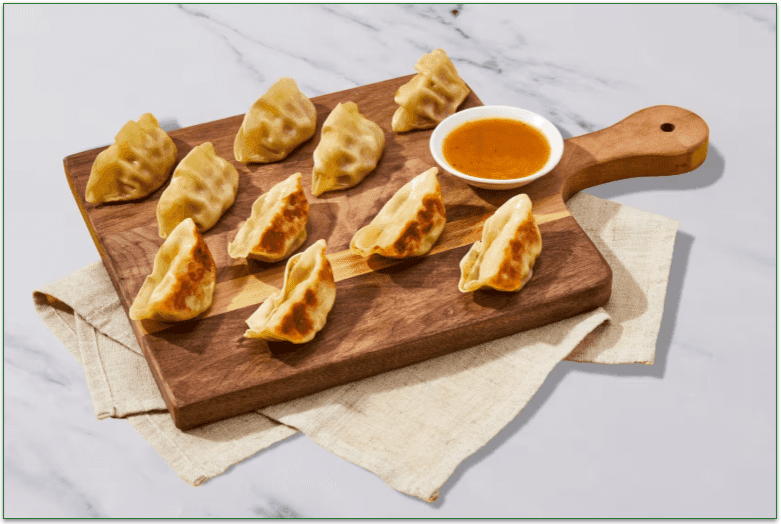 Sesame Ginger Chicken Gyoza from HelloFresh