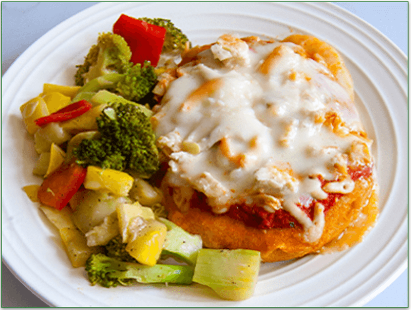 Diet-to-Go's Chicken Pizza
