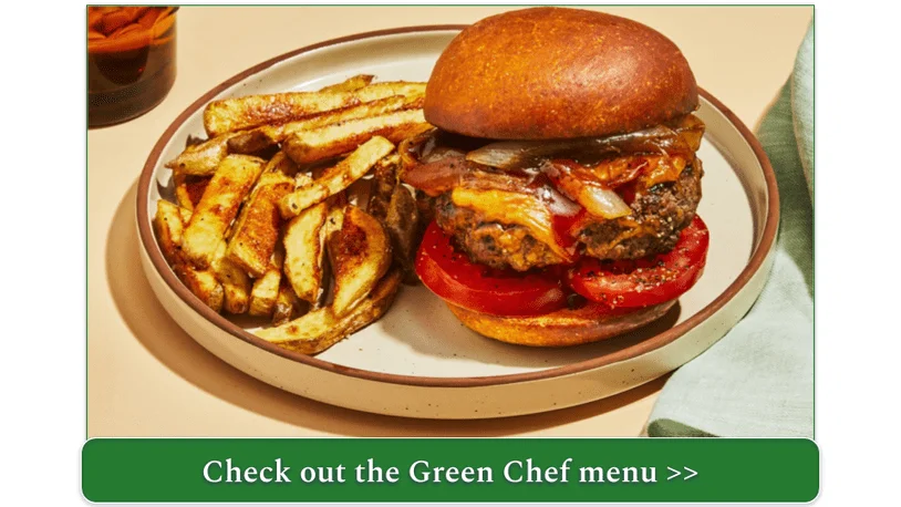 Barbecue Cheeseburgers by Green Chef