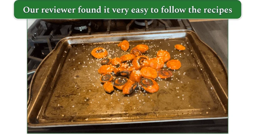 Carrots peeled with sesame seeds on top ready for Pork Katsu