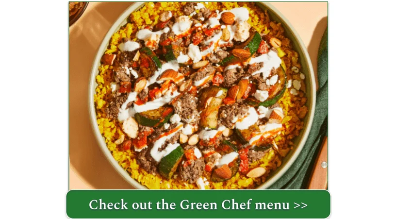 Green Chef's Middle Eastern–Style Beef Bowls