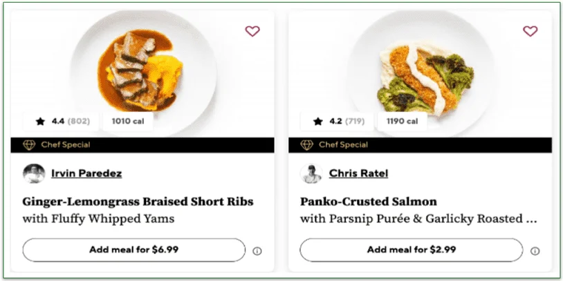 surcharge for extra ingredients providing a better dining experience