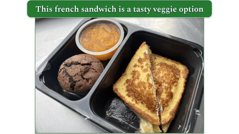 Diet-to-Go's The Kelly dish served in a microwaveable tray