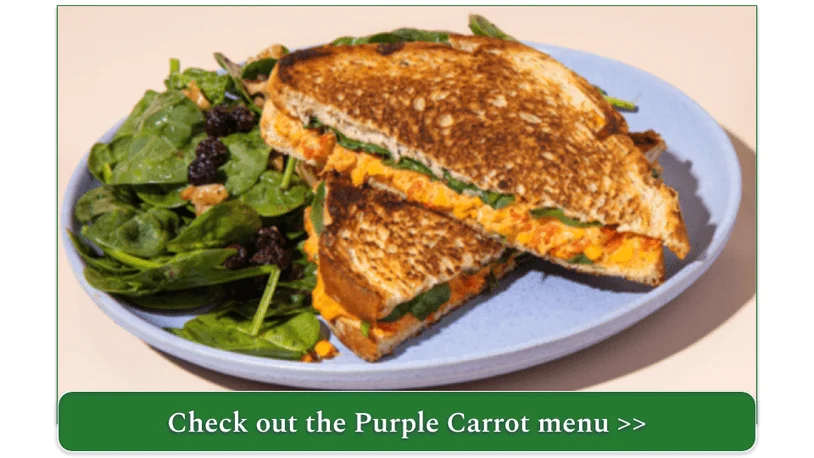 Purple Carrot's Pimento Grilled Cheese Sandwiches
