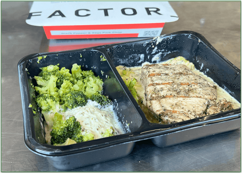 Factor’s Black Pepper and Sage Pork Chop