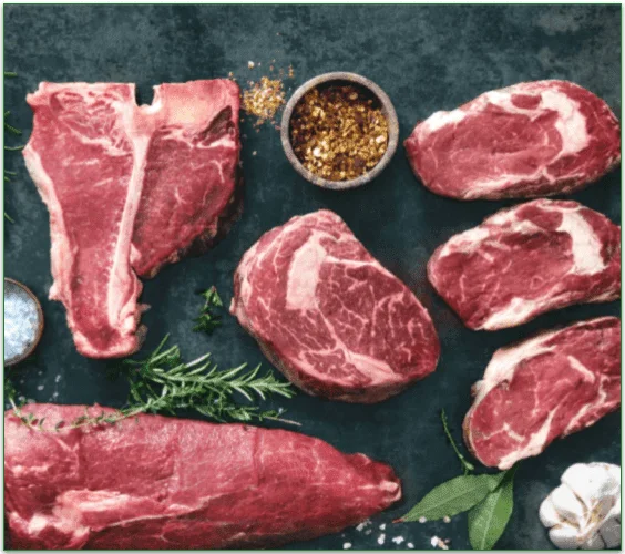 Contents of the Ultimate Steak Bundle