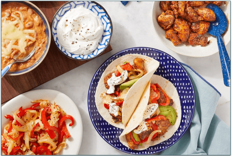Check out the Blue Apron menu >>