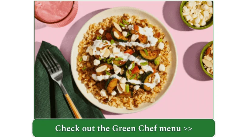 Green Chef's Middle Eastern–Style Beef & “Rice” Bowls