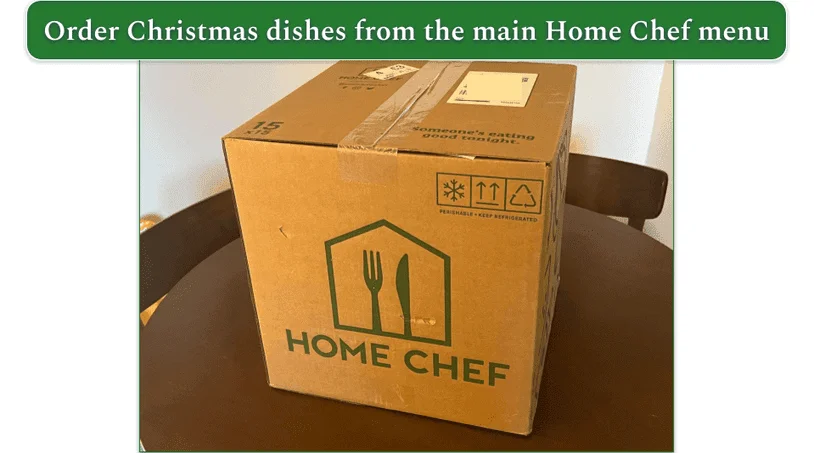 Unboxed Home Chef box