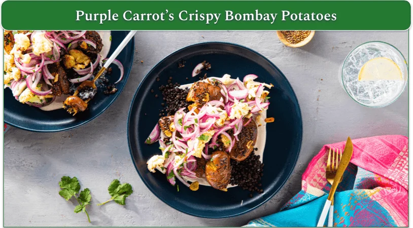 Purple Carrot's Crispy Bombay Potatoes