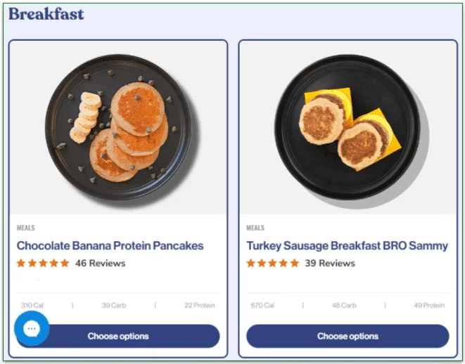 Eat Clean Bro's breakfasts