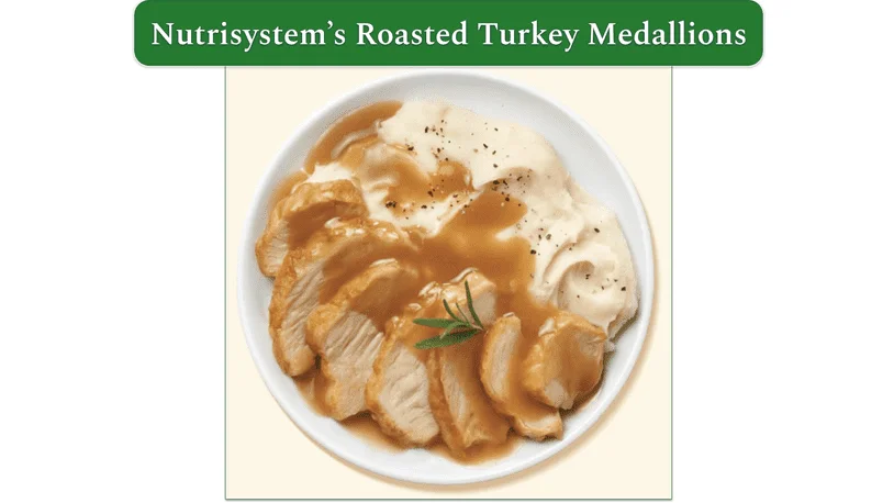 nutrisystem menu, roasted turkey medallions