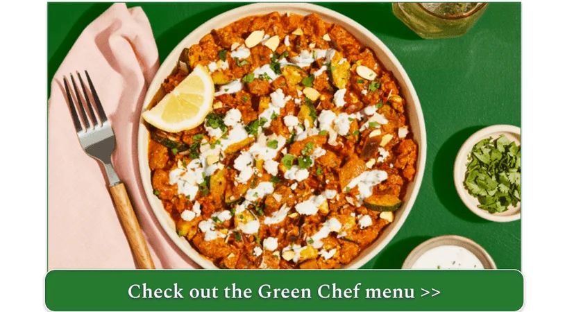 Green Chef's version of Moroccan Turkey Tagine