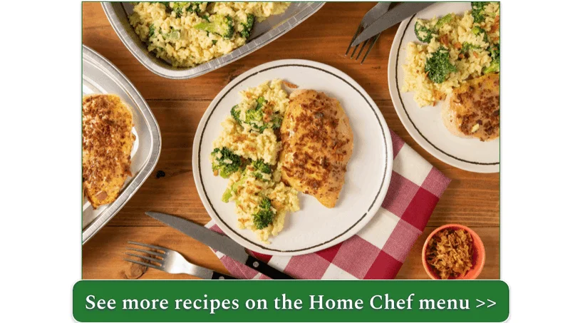 Home Chef's Baked Bacon-Mustard Chicken Cutlet