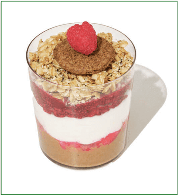 a screenshot of sakara's Warming Gingersnap Parfait