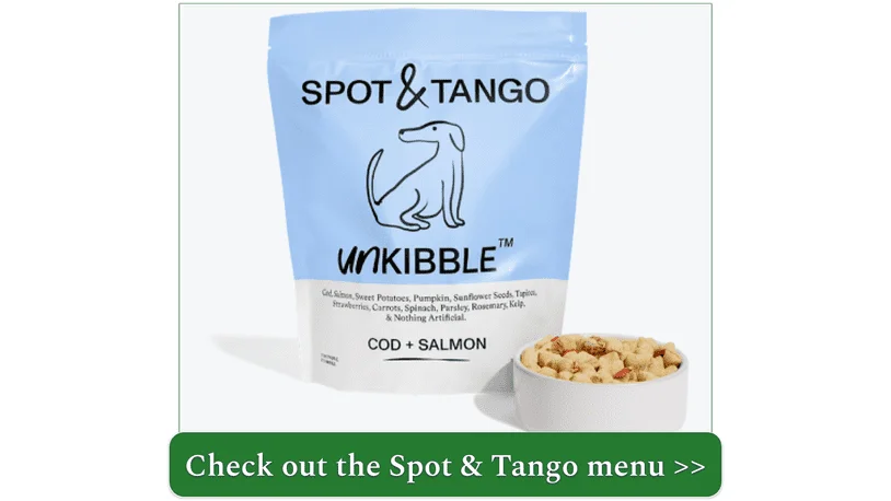 Image of Spot & Tango's UnKibble Cod + Salmon recipe