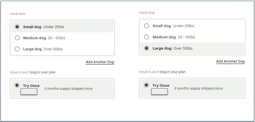 The cost of supplement kits depends on your pup’s size