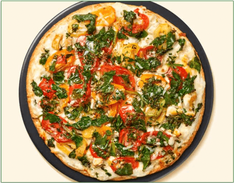 Nutrisystem's Chicken Bianca Pizza