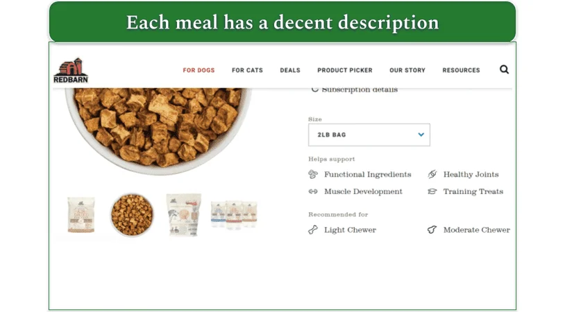 Description of Redbarn's Air Dried Chicken Recipe