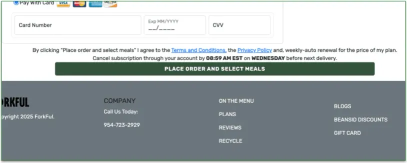  screengrab of the place order button at the end of forkful's register and pay page Emma Vince Emma Vince 1:59 PM Aug 7 Add highlight box Emma Vince Emma Vince 4:38 PM Today Add FAQ schema  Linked slide   Turn on screen reader supportTo enable screen reader support, press Ctrl+Alt+Z To learn about keyboard shortcuts, press Ctrl+slashBanner hidden 