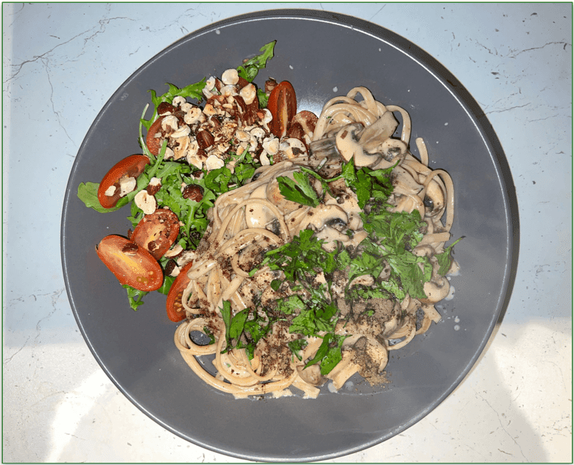 Green Chef’s Mushroom Truffle Linguine