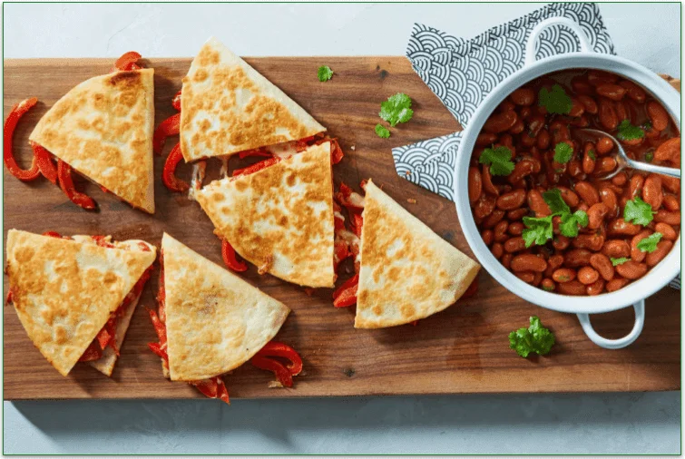 Pepper & Cheddar Quesadilla from Marley Spoon