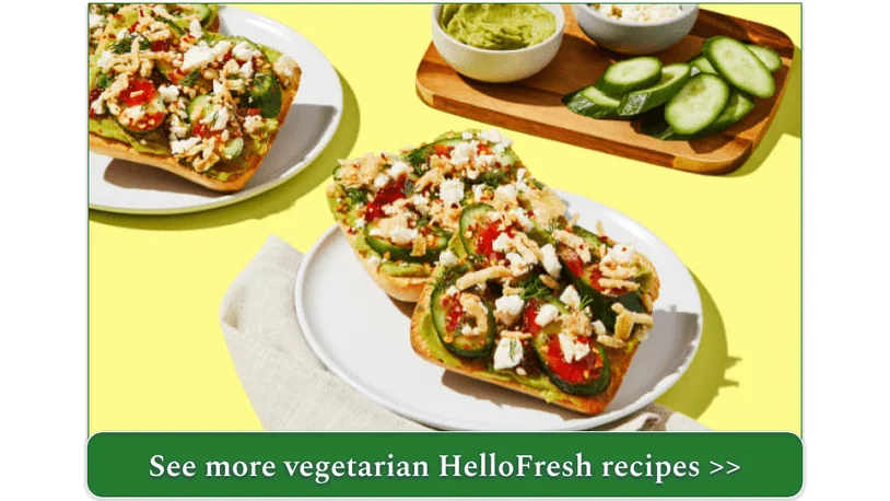 Sweet & Spicy Avocado Toast by HelloFresh