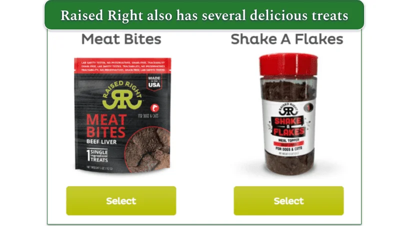 Image of Raised Right's treats