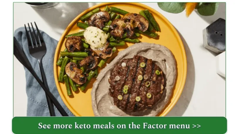 Factor's Stroganoff-Style Beef Burger