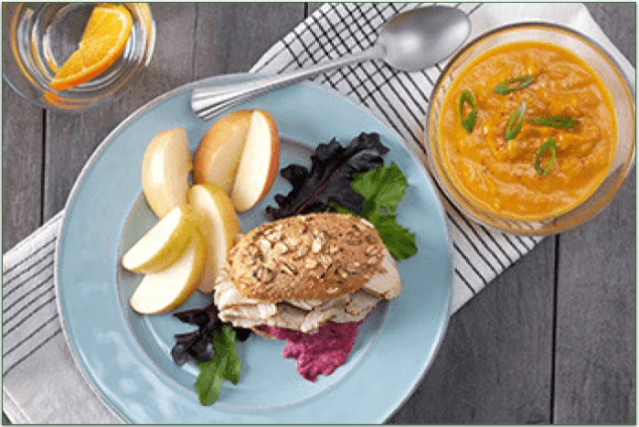 Seattle Sutton's Homestyle Turkey Sandwich With Pumpkin Bisque