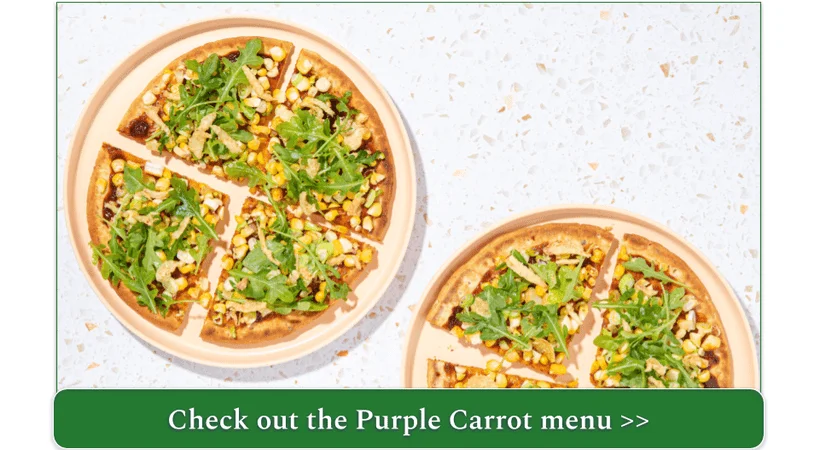 Purple Carrot's BBQ Corn Flatbreads