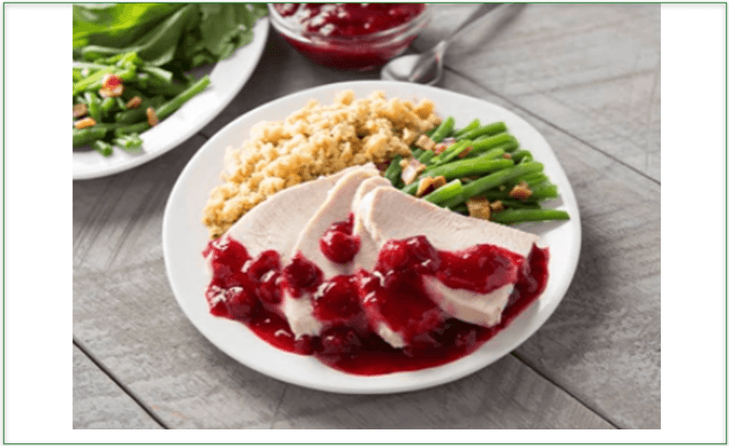 Turkey Breast with Cranberry Apple Chutney by BistroMD