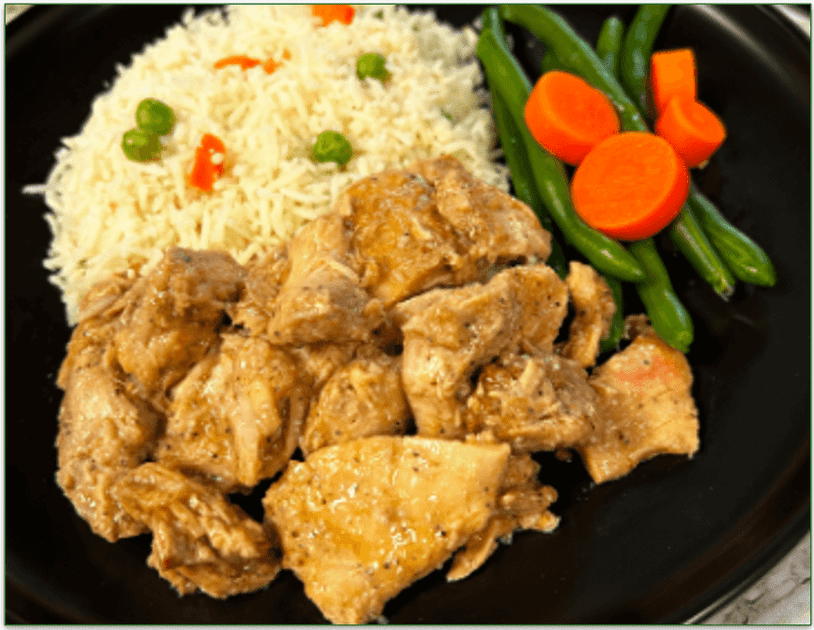 Eat Clean to Go's General Tso Chicken With Basmati Rice