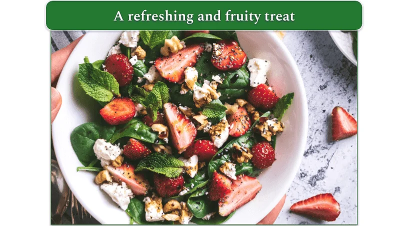Bowl of salad and spinach salad