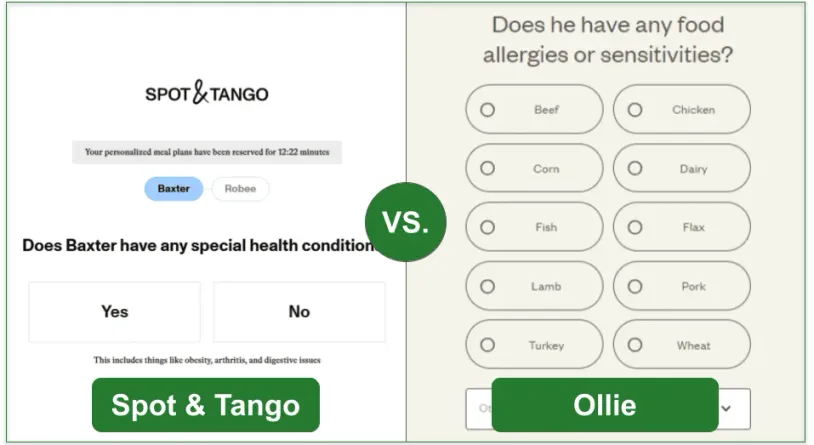 Segments from Spot & Tango and Ollie's quizz